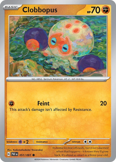 Image for Clobbopus (SV: Paldean Fates) (051/091) - Pokemon