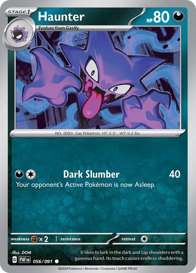 Image for Haunter (SV: Paldean Fates) (056/091) - Pokemon