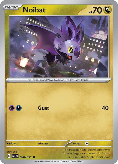 Image for Noibat (SV: Paldean Fates) (068/091) - Pokemon