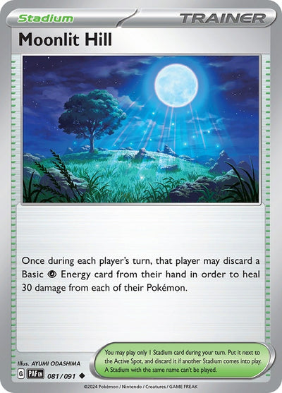 Image for Moonlit Hill (SV: Paldean Fates) (081/091) - Pokemon