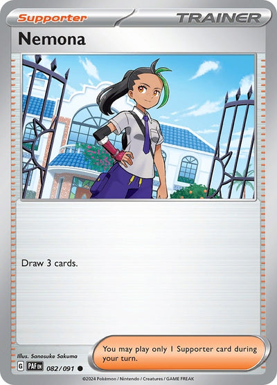 Image for Nemona (SV: Paldean Fates) (082/091) - Pokemon