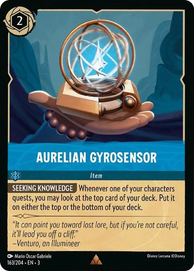 Image for Aurelian Gyrosensor (Into the Inklands) (163/204) - Disney Lorcana