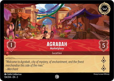 Image for Agrabah - Marketplace (Into the Inklands) (134/204) - Disney Lorcana