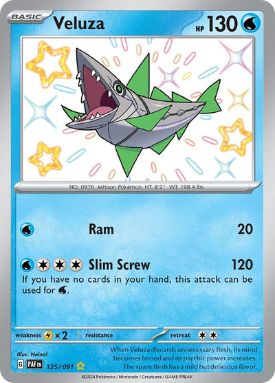 Image for Veluza (SV: Paldean Fates) (125/091) - Pokemon