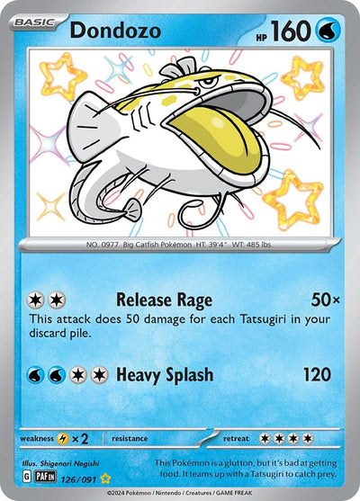 Image for Dondozo (SV: Paldean Fates) (126/091) - Pokemon