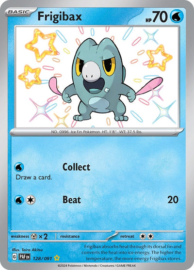 Image for Frigibax (SV: Paldean Fates) (128/091) - Pokemon