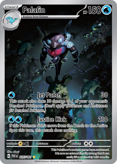 Image for Palafin (SV: Paldean Fates) (225/091) - Pokemon