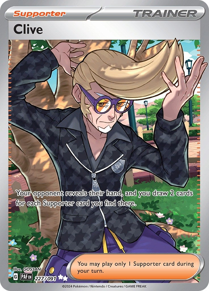 Image for Clive (SV: Paldean Fates) (227/091) - Pokemon