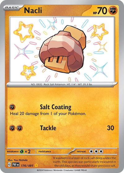 Image for Nacli (SV: Paldean Fates) (176/091) - Pokemon