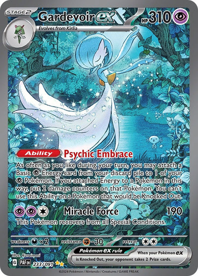 Image for Gardevoir ex (SV: Paldean Fates) (233/091) - Pokemon