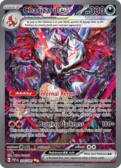Image for Charizard ex (SV: Paldean Fates) (234/091) - Pokemon