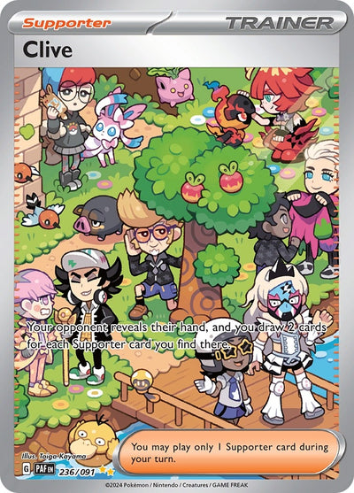 Image for Clive (SV: Paldean Fates) (236/091) - Pokemon