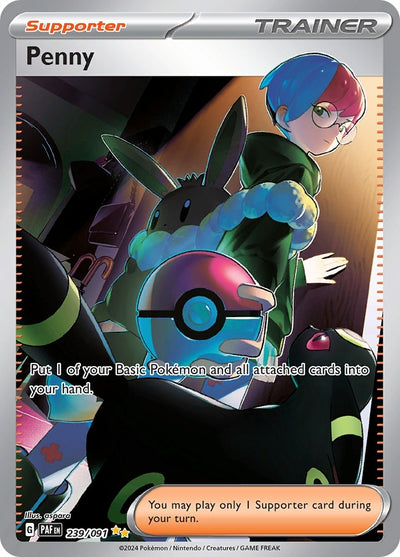 Image for Penny (SV: Paldean Fates) (239/091) - Pokemon