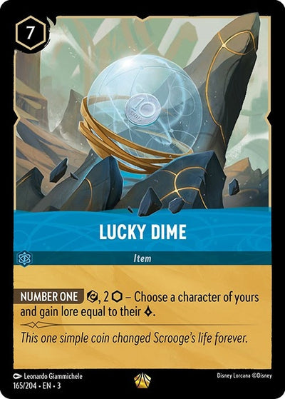 Image for Lucky Dime (Into the Inklands) (165/204) - Disney Lorcana
