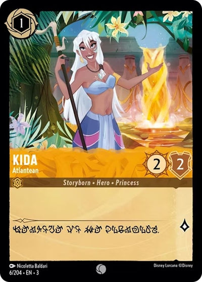 Image for Kida - Atlantean (Into the Inklands) (6/204) - Disney Lorcana