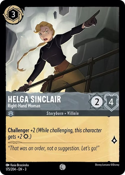 Image for Helga Sinclair - Right-Hand Woman (Into the Inklands) (175/204) - Disney Lorcana