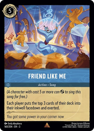 Image for Friend Like Me (Into the Inklands) (160/204) - Disney Lorcana