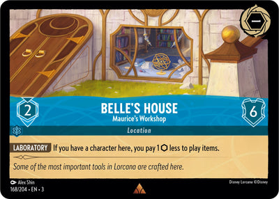 Image for Belle's House - Maurice's Workshop (Into the Inklands) (168/204) - Disney Lorcana