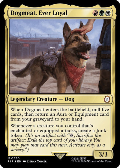 Dogmeat, Ever Loyal (Surge Foil) (Universes Beyond: Fallout) (530)