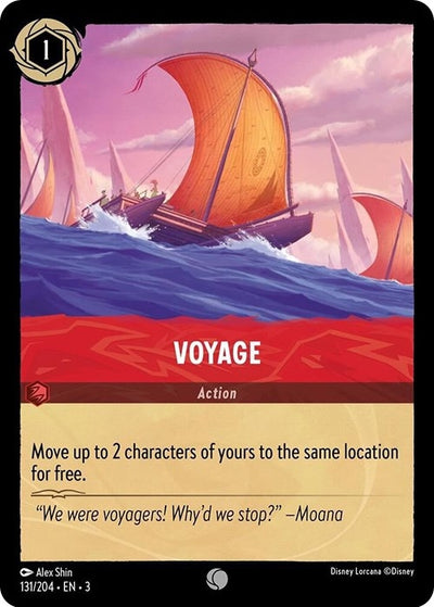 Image for Voyage (Into the Inklands) (131/204) - Disney Lorcana