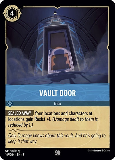 Image for Vault Door (Into the Inklands) (167/204) - Disney Lorcana