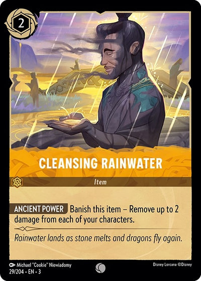 Image for Cleansing Rainwater (Into the Inklands) (29/204) - Disney Lorcana