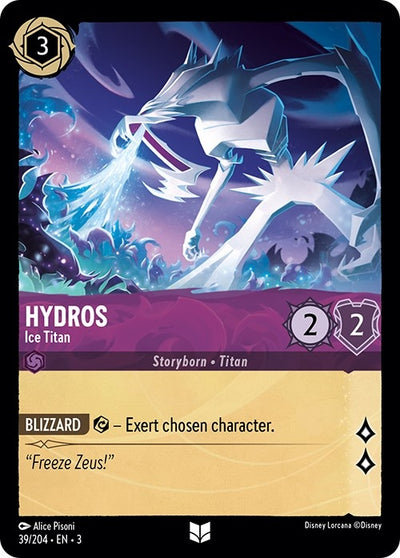 Image for Hydros - Ice Titan (Into the Inklands) (39/204) - Disney Lorcana