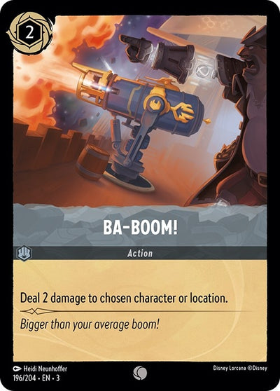 Image for Ba-Boom! (Into the Inklands) (196/204) - Disney Lorcana