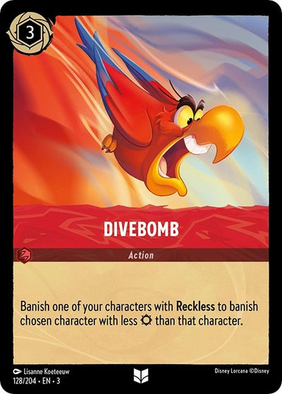 Image for Divebomb (Into the Inklands) (128/204) - Disney Lorcana