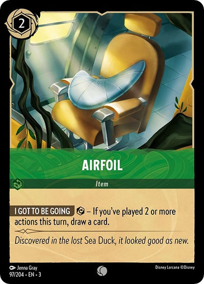 Image for Airfoil (Into the Inklands) (97/204) - Disney Lorcana