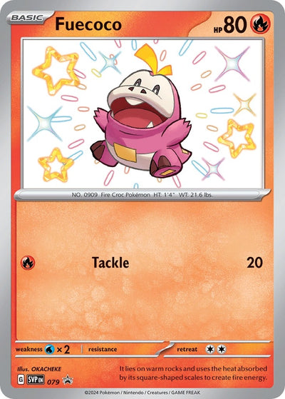 Image for Fuecoco - 079 (SV: Scarlet & Violet Promo Cards) (079) - Pokemon