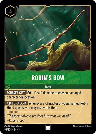 Image for Robin's Bow (Into the Inklands) (98/204) - Disney Lorcana