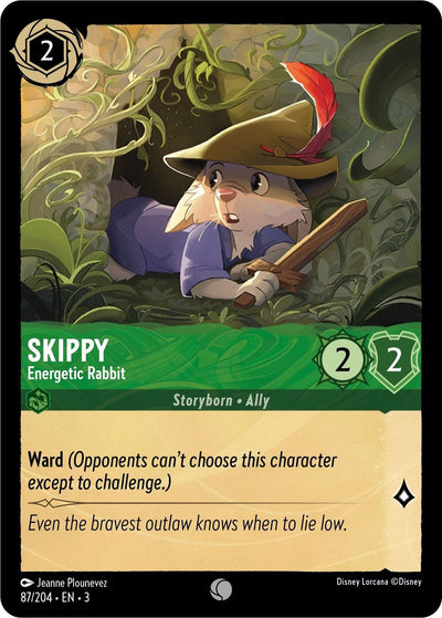 Image for Skippy - Energetic Rabbit (Into the Inklands) (87/204) - Disney Lorcana