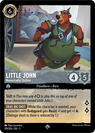Image for Little John - Resourceful Outlaw (Into the Inklands) (178/204) - Disney Lorcana
