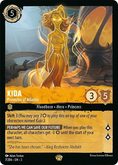 Image for Kida - Protector of Atlantis (Into the Inklands) (7/204) - Disney Lorcana