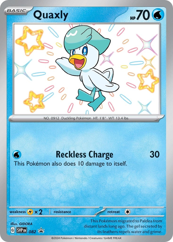 Image for Quaxly - 082 (SV: Scarlet & Violet Promo Cards) (082) - Pokemon