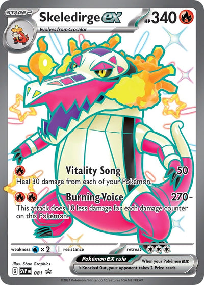 Image for Skeledirge ex - 081 (SV: Scarlet & Violet Promo Cards) (081) - Pokemon