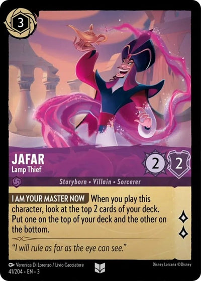 Image for Jafar - Lamp Thief (Into the Inklands) (41/204) - Disney Lorcana