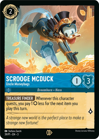 Image for Scrooge McDuck - Uncle Moneybags (Disney Lorcana Promo Cards) (39) - Disney Lorcana