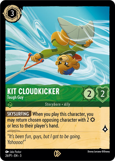 Image for Kit Cloudkicker - Tough Guy (Disney Lorcana Promo Cards) (26) - Disney Lorcana