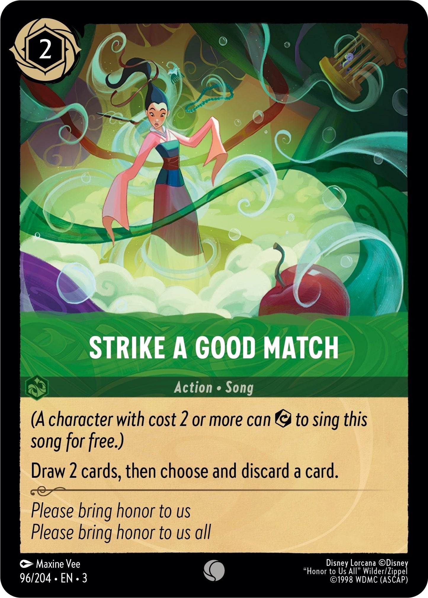 Image for Strike a Good Match (Into the Inklands) (96/204) - Disney Lorcana