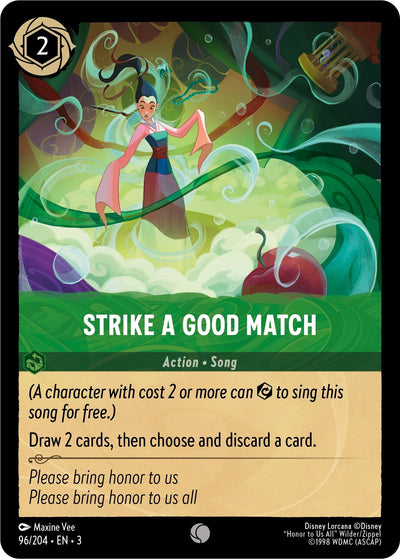 Image for Strike a Good Match (Into the Inklands) (96/204) - Disney Lorcana