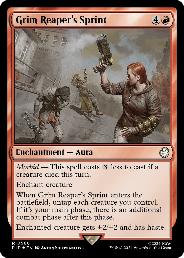 Grim Reaper's Sprint (Surge Foil) (Universes Beyond: Fallout) (586)