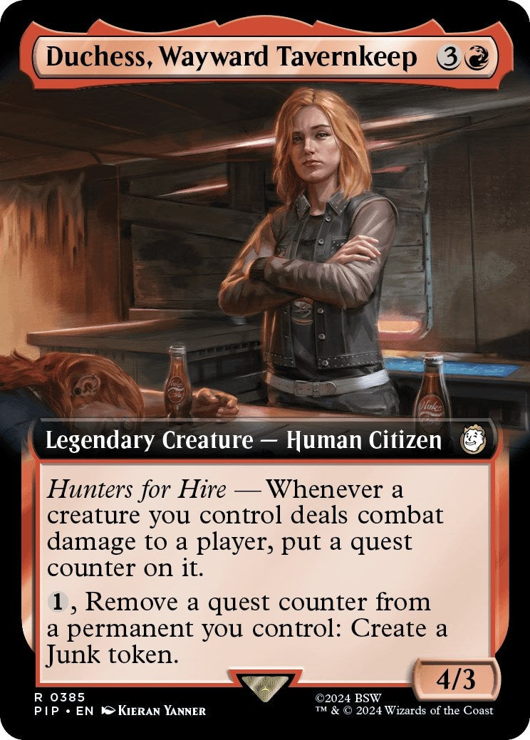 Duchess, Wayward Tavernkeep (Extended Art) (Universes Beyond: Fallout) (385)