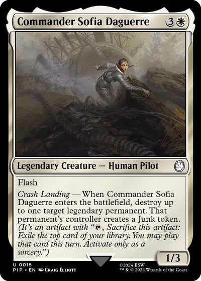 Image for Commander Sofia Daguerre (Universes Beyond: Fallout) (15) - Magic: The Gathering