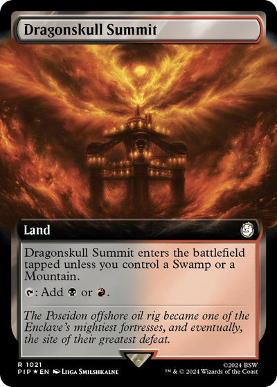 Dragonskull Summit (Extended Art) (Surge Foil) (Universes Beyond: Fallout) (1021)