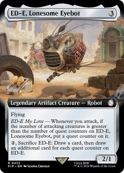 ED-E, Lonesome Eyebot (Extended Art) (Universes Beyond: Fallout) (432)