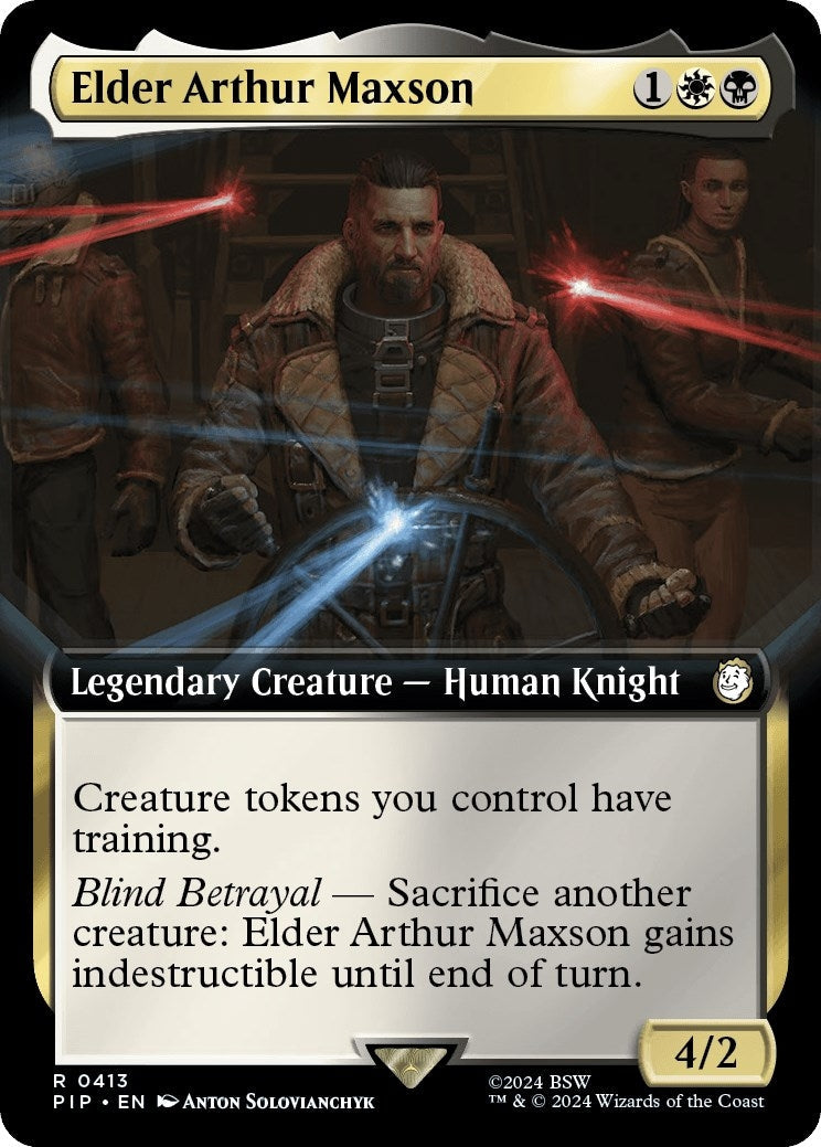 Elder Arthur Maxson (Extended Art) (Universes Beyond: Fallout) (413)