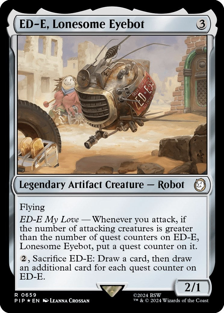 ED-E, Lonesome Eyebot (Surge Foil) (Universes Beyond: Fallout) (659)