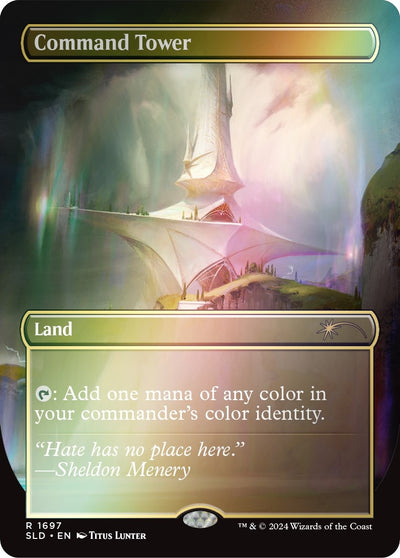 Image for Command Tower (1697) (Rainbow Foil) (Secret Lair Drop Series) (1697) - Magic: The Gathering